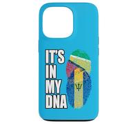 Carcasa para iPhone 13 Pro Patrimonio de la Bandera de ADN de Barbados y Guyana