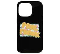 Carcasa para iPhone 13 Pro Paul Frank - Marco de Cuadros (diseño de Burbuja), Color Amarillo