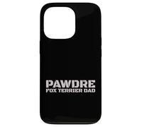 Carcasa para iPhone 13 Pro PAWDRE Fox Terrier Dad Dog Lover