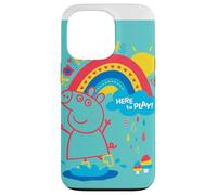 Carcasa para iPhone 13 Pro Peppa Pig Rainbow