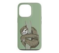 Carcasa para iPhone 13 Pro Perezoso Abrazando Relajado Dormir Adolescente Cansado Perezoso Lento
