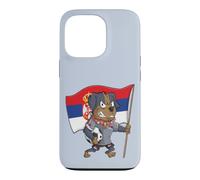 Carcasa para iPhone 13 Pro Perro del Ventilador de Serbia