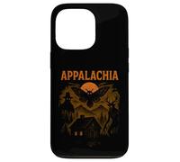 Carcasa para iPhone 13 Pro Pesadillas de Halloween de los Apalaches: Hombre Polilla, Hombre Sombrero y Wendigo