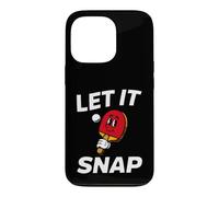 Carcasa para iPhone 13 Pro Ping Pong Table Tennis Let It Snap Retro Paddle