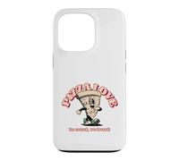 Carcasa para iPhone 13 Pro Pizza Love In Crust We Trust (Declaración de Comida Divertida)