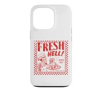 Carcasa para iPhone 13 Pro Pizza Satan Fresh Hell Satan Occult Satanic Lucifer