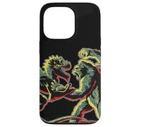 Carcasa para iPhone 13 Pro Plantilla King Kong Skull Island Vs Gaw MonsterVerse Mash Geek