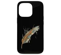 Carcasa para iPhone 13 Pro Pluma Colorida del Arte de la Acuarela de la India de los nativos