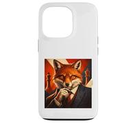 Carcasa para iPhone 13 Pro Poder silencioso de la Mente Maestra estratégica de Fox