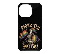 Carcasa para iPhone 13 Pro Pon la bocina a tu Orgullo Medieval REN Faire Goose LGBTQ