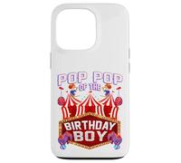 Carcasa para iPhone 13 Pro Pop Pop del cumpleaños para niño Ringmaster Circus Carnival
