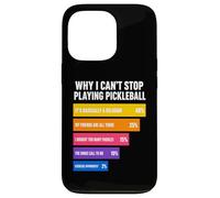 Carcasa para iPhone 13 Pro por qué no Puedo Dejar de Jugar Pickleball Razones