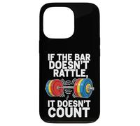 Carcasa para iPhone 13 Pro Powerlifting Gym Humor Heavy Barbell Weightlifting
