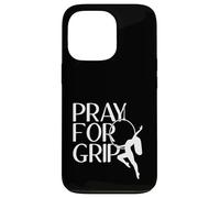 Carcasa para iPhone 13 Pro Pray For Grip - Aro para Antena de Amor, Regalo de Yoga aéreo