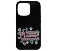 Carcasa para iPhone 13 Pro Praying Mama Raising Warriors Faith Maternidad Madre -