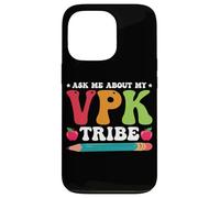 Carcasa para iPhone 13 Pro Pregúntame sobre mi Profesor Orgulloso de la Tribu VPK