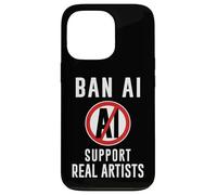 Carcasa para iPhone 13 Pro Prohibir el Contenido de IA contra el Arte Anti AI Artificial Inteligente