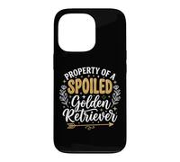 Carcasa para iPhone 13 Pro Property of A Spoiled Golden Retriever
