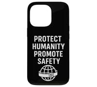 Carcasa para iPhone 13 Pro Proteger a la Humanidad - Promover la Seguridad | Voluntarios Internacionales
