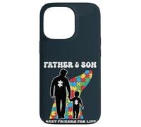 Carcasa para iPhone 13 Pro Proud Autism Dad & Son - Best Friends For Life Padre Hijo