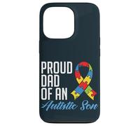 Carcasa para iPhone 13 Pro Proud Dad of An Autistic Son - Autism Awareness Padre Hijo