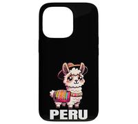 Carcasa para iPhone 13 Pro Proud Peruvian Llama Parade: Cultural Peru Pride Souvenir