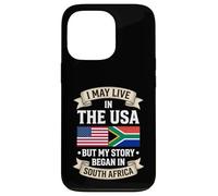 Carcasa para iPhone 13 Pro Puede Que Viva en Estados Unidos, Pero mi Historia comenzó en Sudáfrica