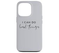 Carcasa para iPhone 13 Pro Puedo Hacer Cosas difíciles Feminist Girl Power Women Empowerment