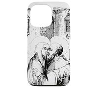 Carcasa para iPhone 13 Pro Puerta de San Joaquín y Ana, Arte católico Vintage Tradicional