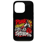 Carcasa para iPhone 13 Pro Punk contra el Sistema - Protesta rebelde Punk Rock