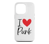 Carcasa para iPhone 13 Pro Punk Rock Me Encanta Punk Punker Rocker Años 80 90 Plaid Street Oi