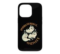 Carcasa para iPhone 13 Pro Purranormal Cativity Funny Halloween Costume Ghost Cats Gift