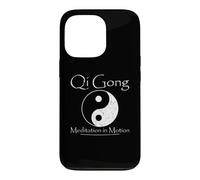 Carcasa para iPhone 13 Pro Qi Gong Meditación En Movimiento Espiritualidad Tai Chi Chino