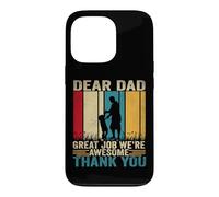 Carcasa para iPhone 13 Pro Querido Papá Gran Trabajo Somos Impresionantes Gracias Día del Padre