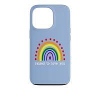 Carcasa para iPhone 13 Pro Raised to Love You 2 Moms Love My Two Mommies Pride Mom LGBT