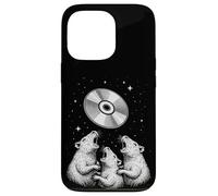 Carcasa para iPhone 13 Pro Rats Howling At CD Moon