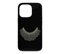 Carcasa para iPhone 13 Pro RBG Ruth Bader Ginsburg Dissent Collar patrón