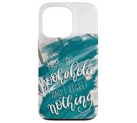 Carcasa para iPhone 13 Pro Reading Quote For Book Lover and Librarian Cute Book Pattern