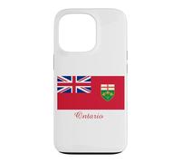 Carcasa para iPhone 13 Pro Recuerdo de la Bandera de Ontario Canadá