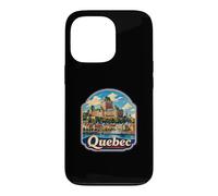 Carcasa para iPhone 13 Pro Recuerdo Retro de Quebec de Canadá/Quebec