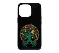 Carcasa para iPhone 13 Pro Reggae Tree Life Rasta Roots Singing Birds Music
