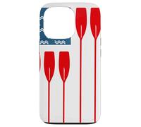 Carcasa para iPhone 13 Pro Remo Regatta us Bandera Estados Unidos América Deportes acuáticos Patriota