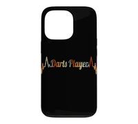 Carcasa para iPhone 13 Pro Reproductor de Dardos Heartbeat Vintage ECG cardiograma Retro