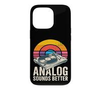 Carcasa para iPhone 13 Pro Reproductor de Discos de Vinilo analógico Suena Mejor