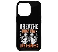Carcasa para iPhone 13 Pro Respira Muay Thai Live Fearless Muay Thai
