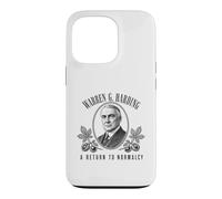 Carcasa para iPhone 13 Pro Retrato histórico de Warren G Harding Regreso a la normalidad