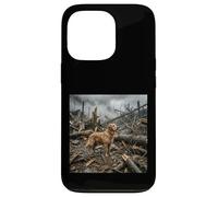 Carcasa para iPhone 13 Pro Retriever Desastre Ruinas Buscar Rescate Escena