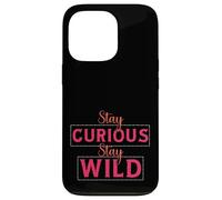 Carcasa para iPhone 13 Pro Retro Adventure Typography Inspirational Positive Quote Fun