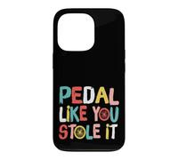 Carcasa para iPhone 13 Pro Retro Bicycle Bike Cycling Pedal Like You Stole It Cyclist