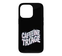 Carcasa para iPhone 13 Pro Retro ER Nurse Caffeine & Triage Medical